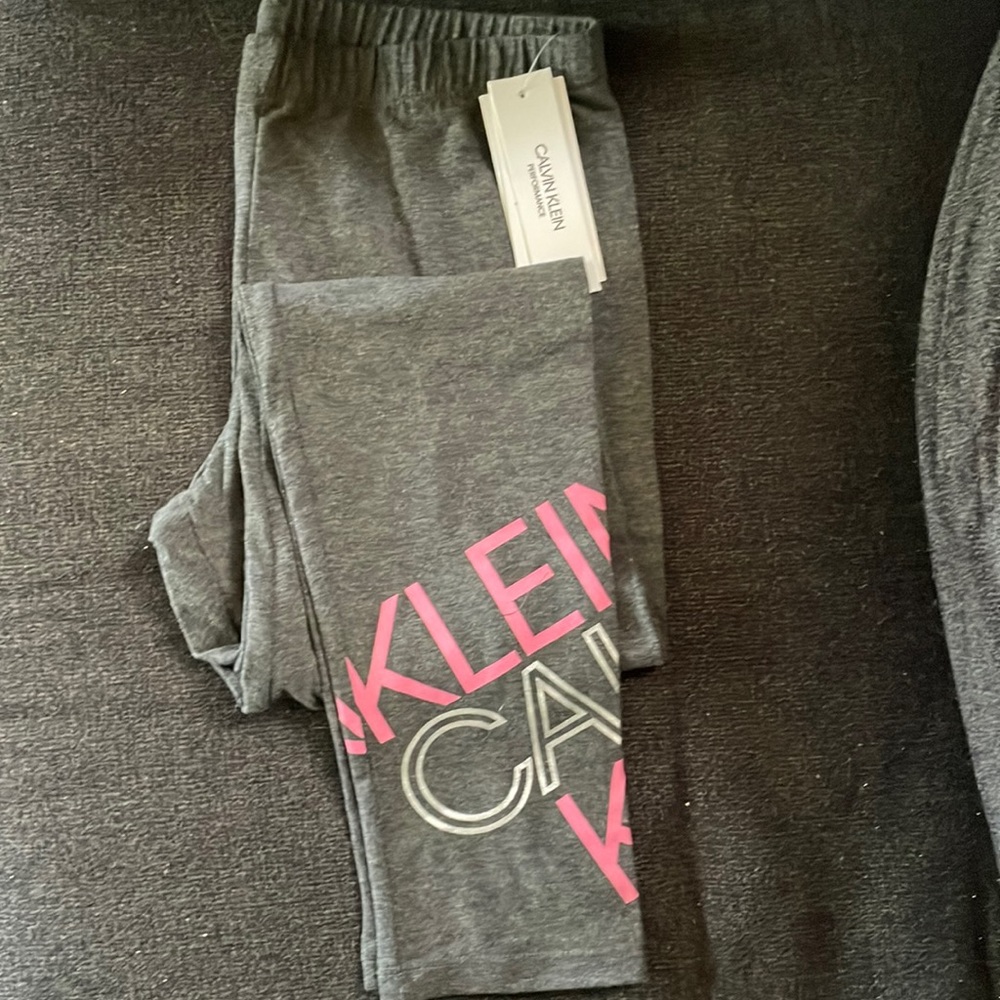 NWT Girls Large Calvin Klein leggings
